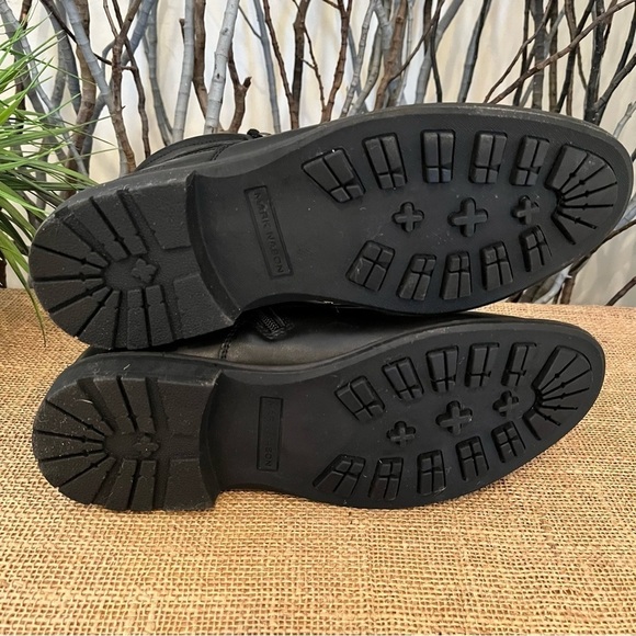 NEW Mark Nason Men’s Lace Up Black Boots Size 8 - Picture 11 of 13